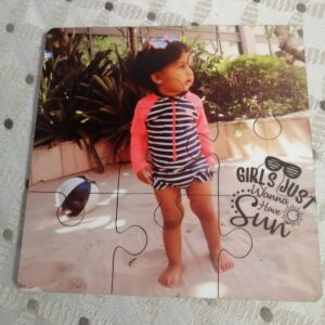 9pc Square Hardboard Puzzle