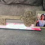 21st Wooden Key Frame