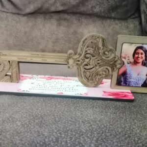 21st Wooden Key Frame