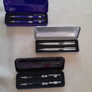 Metallic Pen & Pencil Set